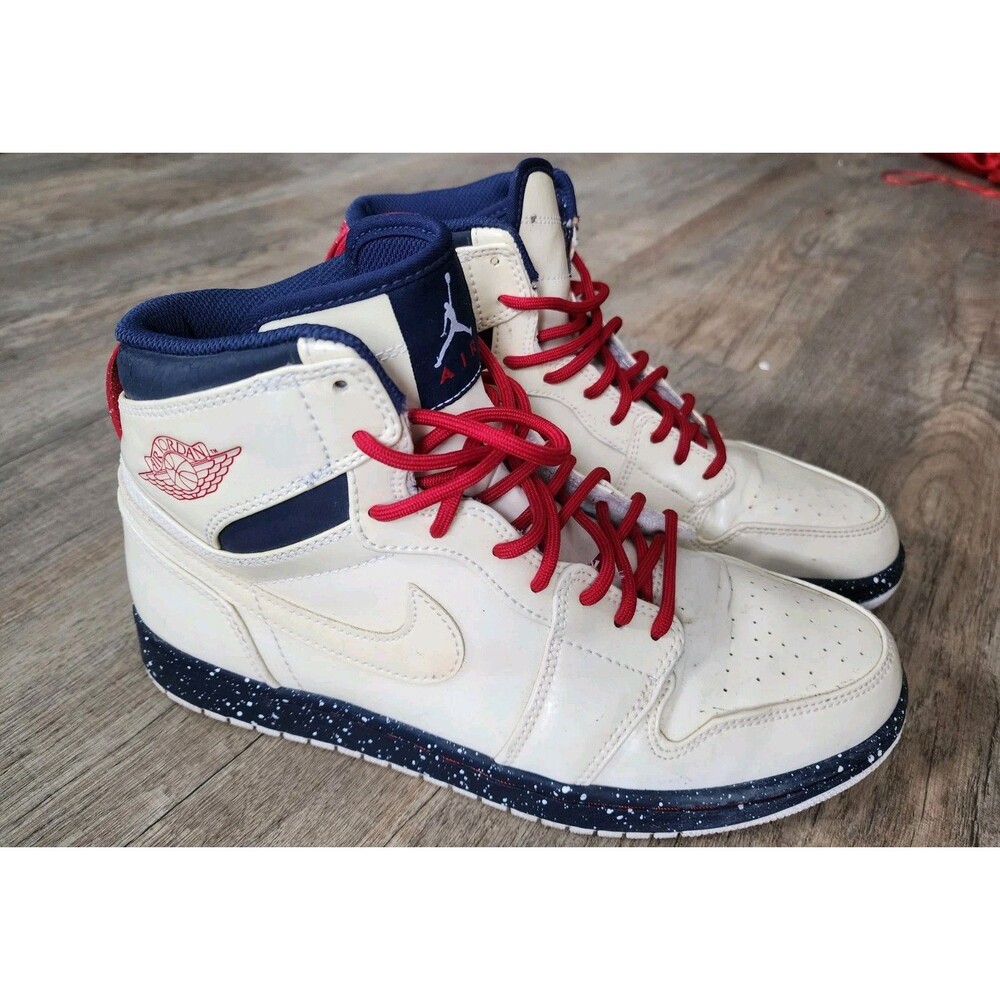 Nike Air Jordan 1 Hi Strap Premier Olympic USA Size 8.5